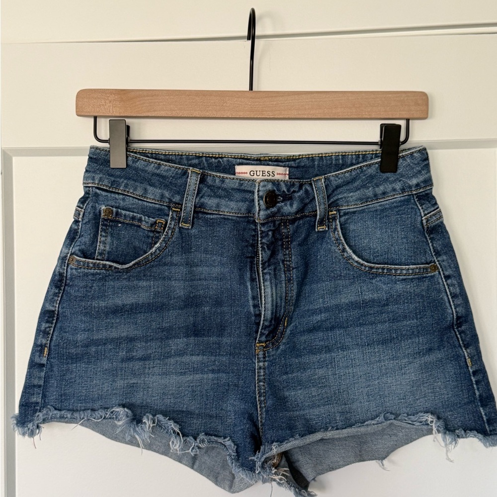 Guess Women's Blue Jean Shorts